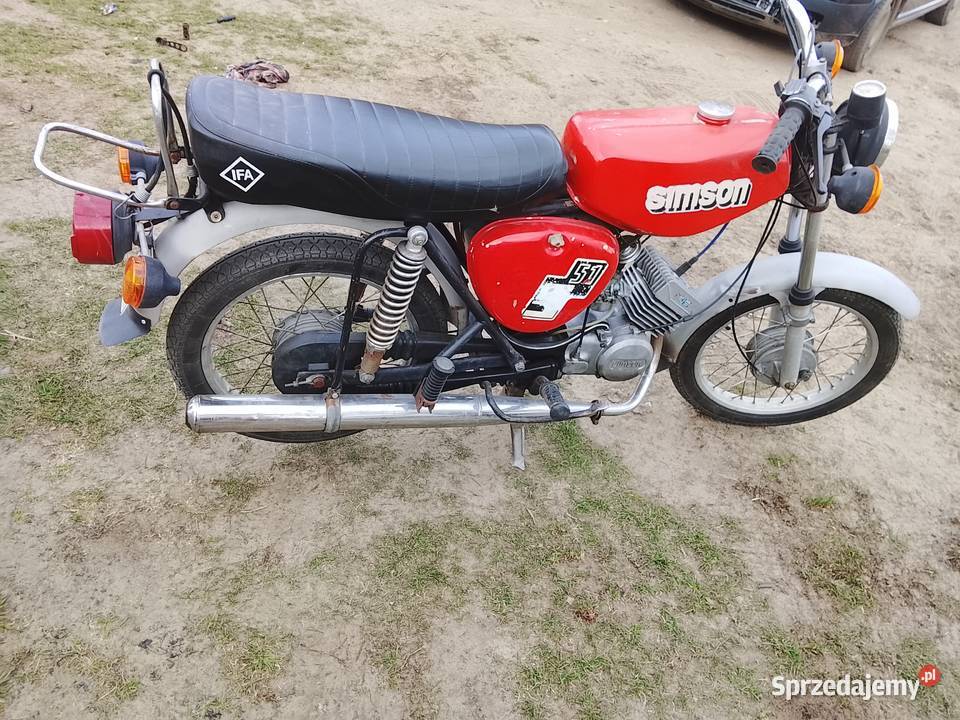 Sprzedam Simson S51 zarejestrowany Koło sprzedam