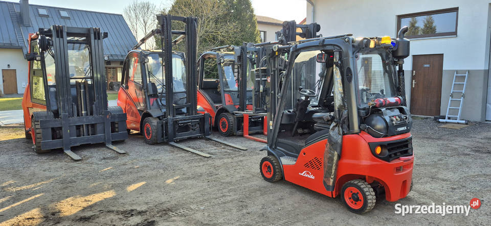 Linde H16T Triplex 462m 4 sekcje mazowieckie Małkinia Górna