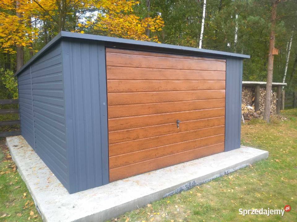 Garaż blaszany blaszak 3x5 inny wymiar lubelskie Kazimierz Dolny