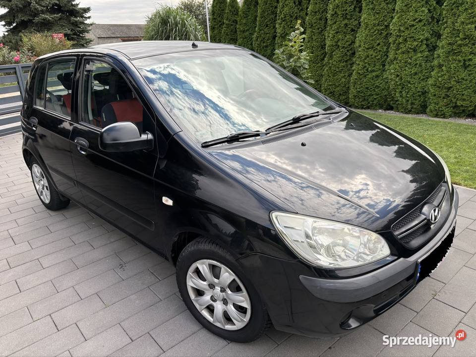 Hyundai GETZ 11 2008r łódzkie Sieradz