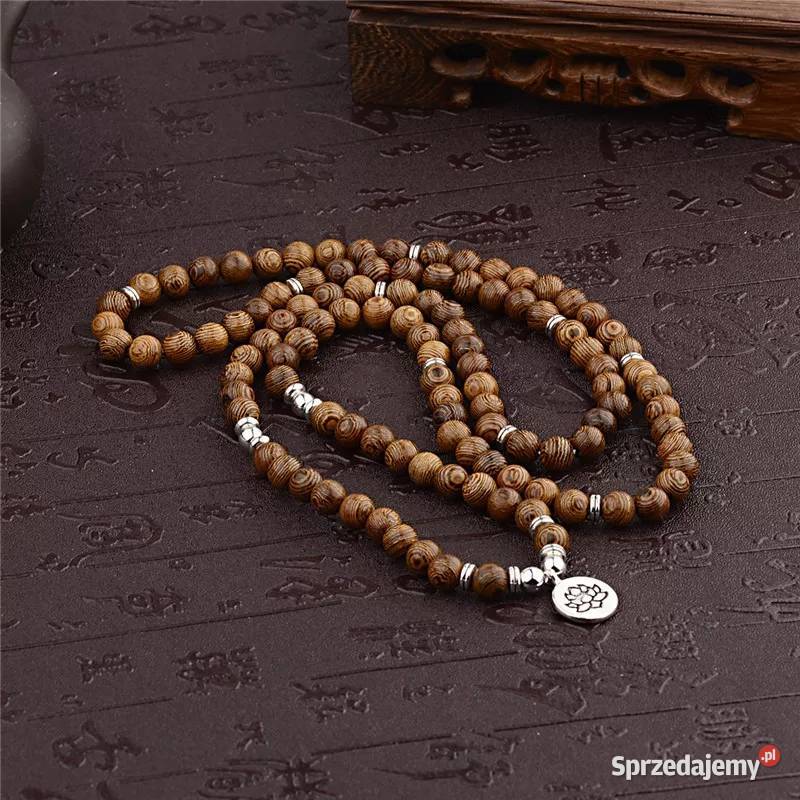 Mala koraliki OM kwiat Lotosu Budda drzewo świętokrzyskie Starachowice sprzedam