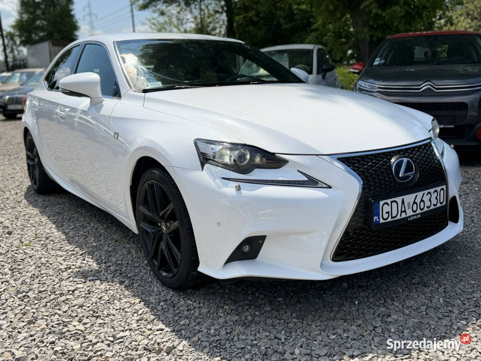Lexus IS 300h 25 hybryda FSport navi kamera VAT marża Łodygowice