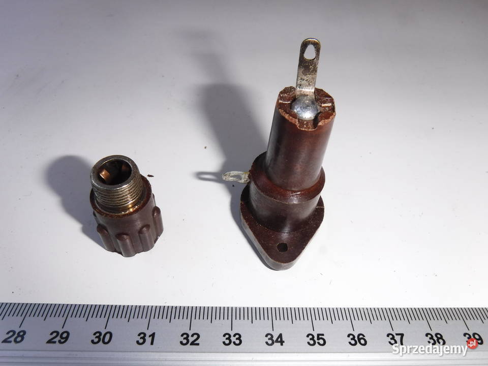 Gniazdo bezpiecznika 45 mm bakelitowe Sp7 Nowe Chlewiska