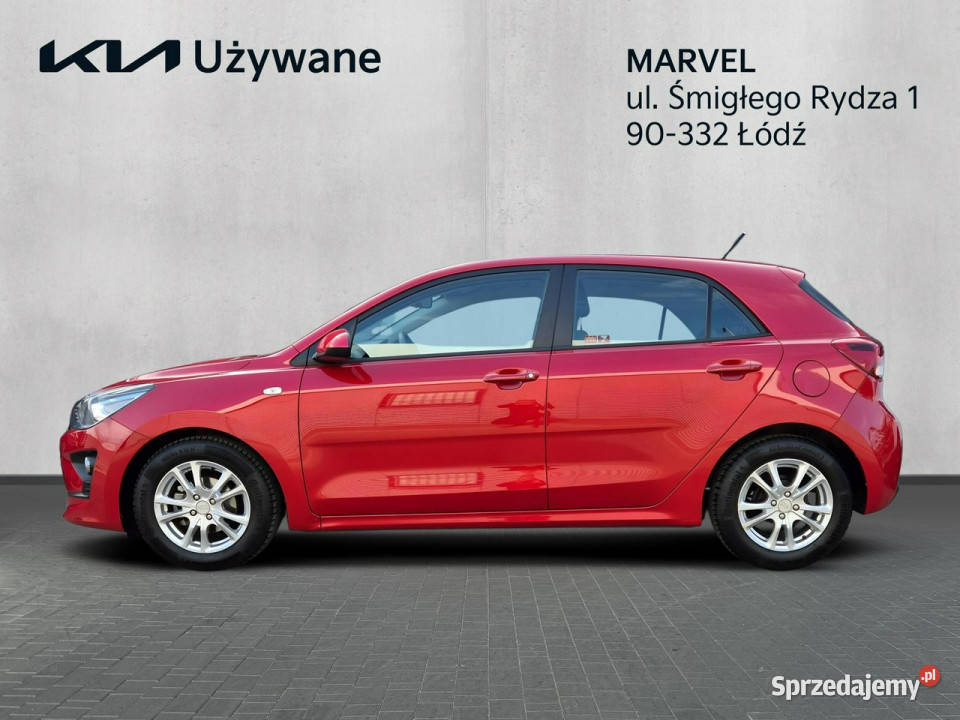 Kia Rio 12 DPI 84 Wersja M Salon Serwisowany wielofunkcyjna kierownica Rio Łódź sprzedam
