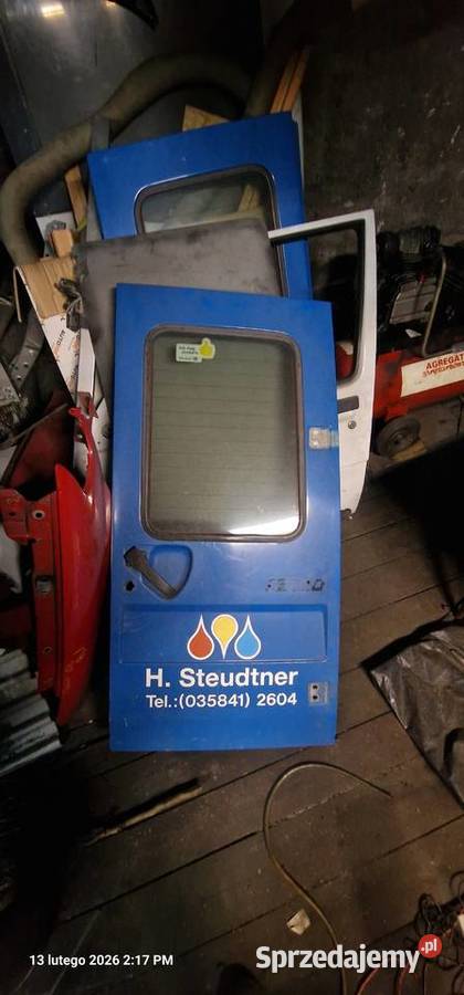 RENAULT RAPID EXPRESS DRZWI TYLNE OBIE STRONY