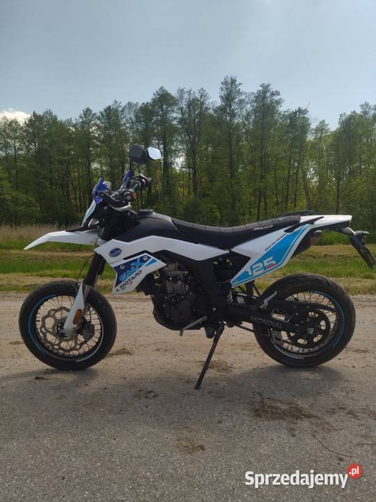 MONDIAL SMX 125 A1 Supermoto bliżniaczy do 8200km Aprilia Sędziszów Małopolski