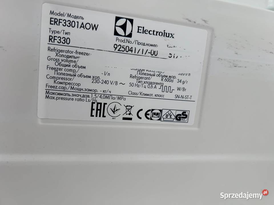 Chłodziarka ELECTROLUX 154 Premium super stan Warszawa