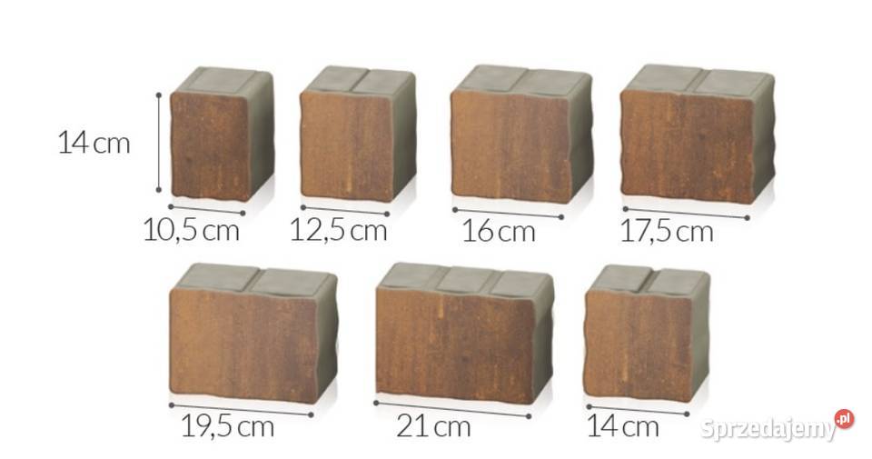 Kostka Brukowa Bergamo 6 Colorblend Jesień Jadar Wielogóra sprzedam