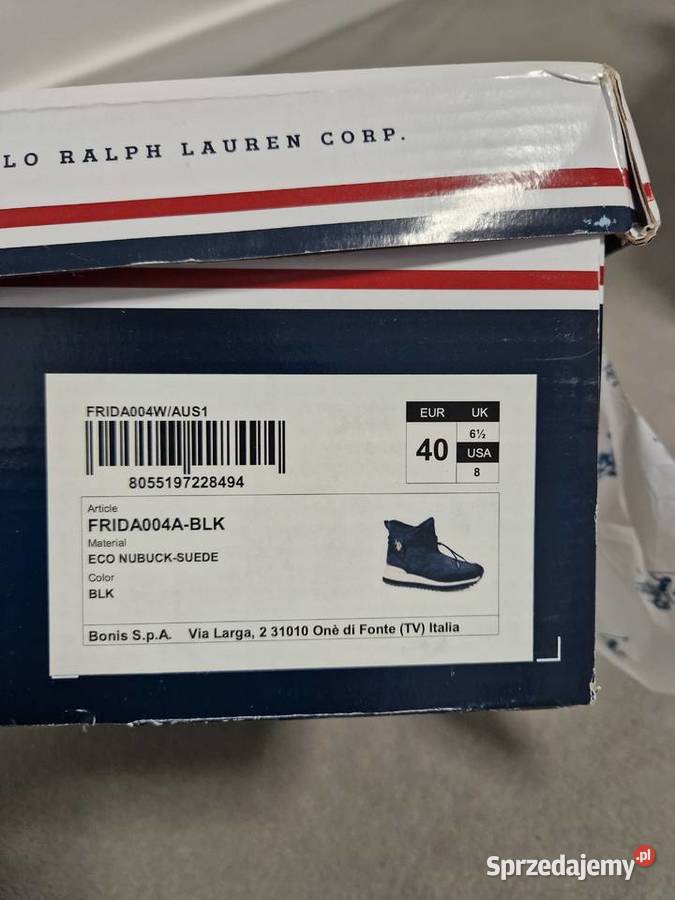 Botki śniegowce marki US Polo Assn Kozaki Nowogard