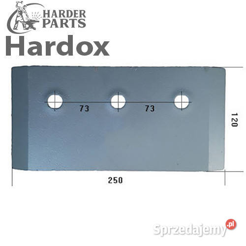 Nakładka HARDOX 3401550S SC12 części do pługa Suwałki