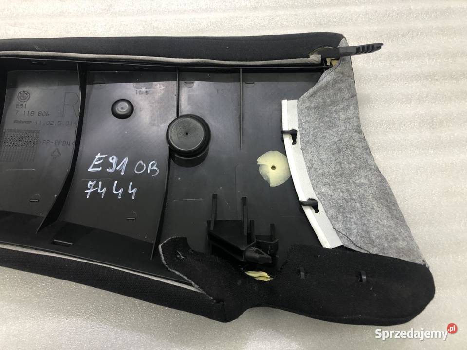 BOCZEK KANAPY PRAWY BMW SERIA 3 E91 7118806 osobowe