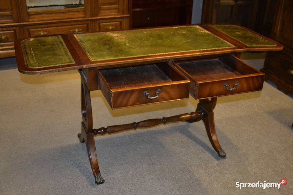 biurko angielskie z harfami Meble śląskie Będzin