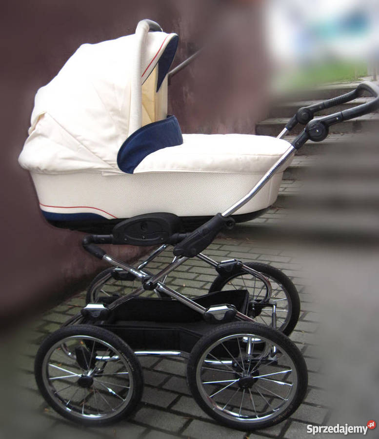 Wózek 2w1 Navington pompowane koła skretna oś łódzkie Łódź