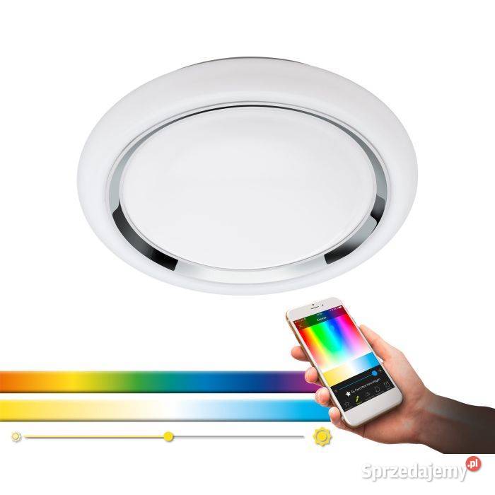 Plafon Eglo CAPASSO bluetooth RGB lampa