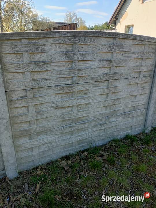 Produkcja płotu betonowego