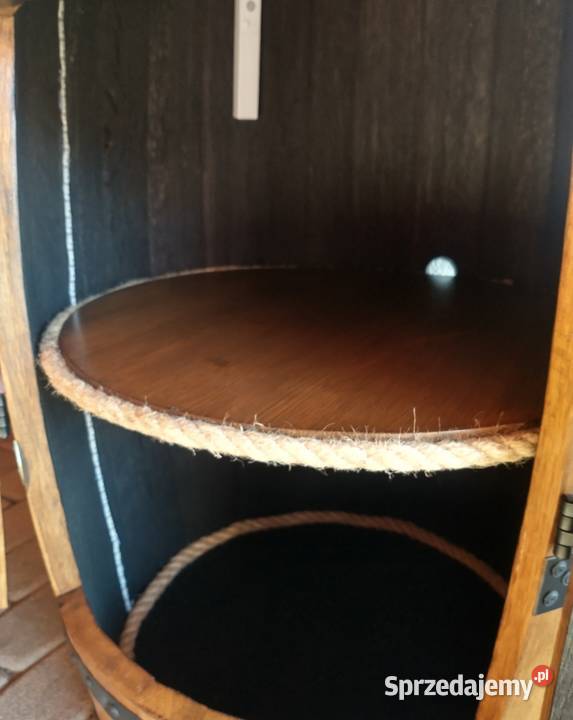 Barek LED z beczki dębowej whisky Żywiec sprzedam