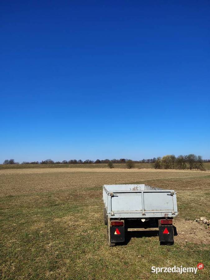 Przyczepa bez rejestracji