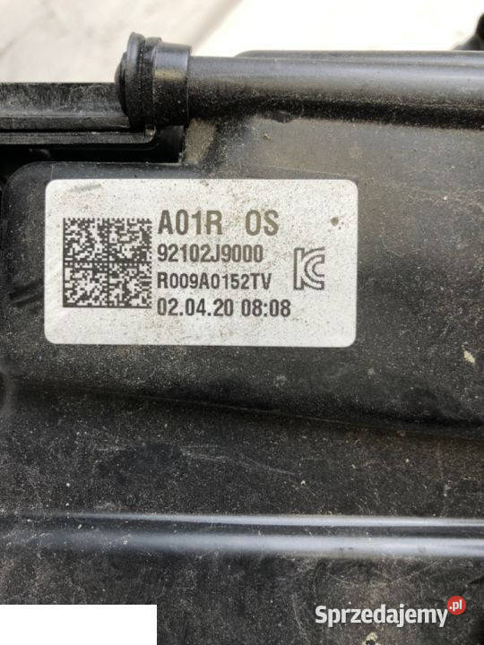 Hyundai kona reflektor prawy przód lubelskie Kozubszczyzna