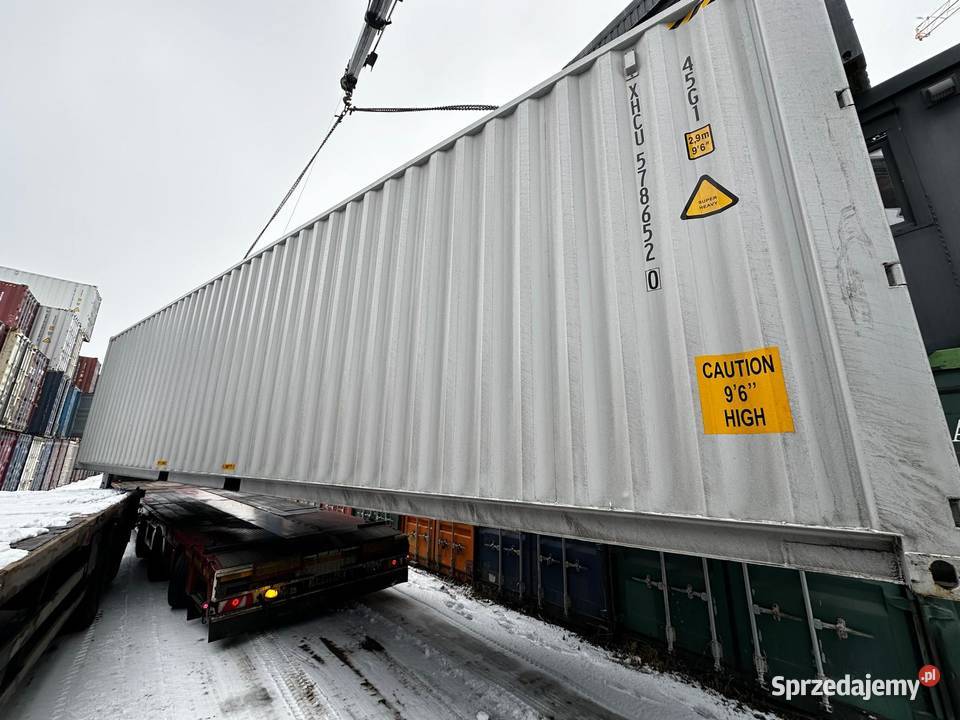 KONTENER MORSKI 40 HC ONE WAY NOWY