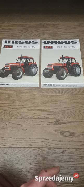 Prospekt informacyjny Ursus C330 1224 1624 934 Warszawa