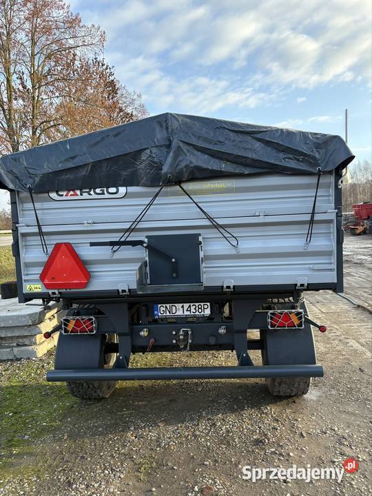 Przyczepą Rolniczą Cargo D80P Nowa Pronar Metal Nowy Dwór Gdański