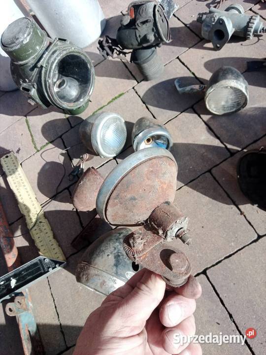 Stara lampa rowerowa kamiński rybowski Piszczac