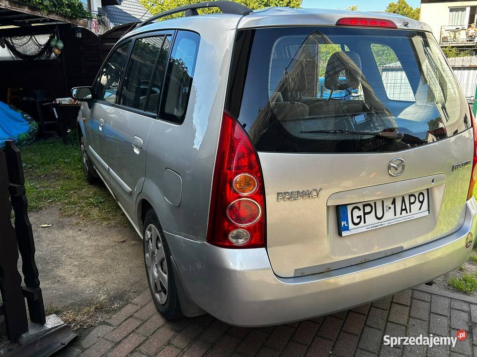 Mazda Premacy 20 131 LPG Zarejestrowany w Polsce Premacy pomorskie Władysławowo
