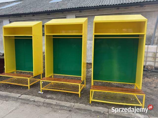 Szafa ubraniowa BHP z ławką dolnośląskie Głogówko