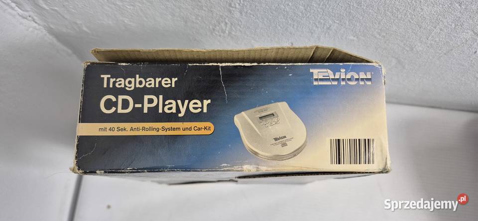Retro Discman TEVION MD 7910 NOWY Kolekcjonerski Odtwarzacze CD i MD Biłgoraj