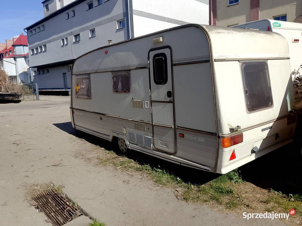 Przyczepa kempingowa Swift 1995 Przyczepy i naczepy Wałcz
