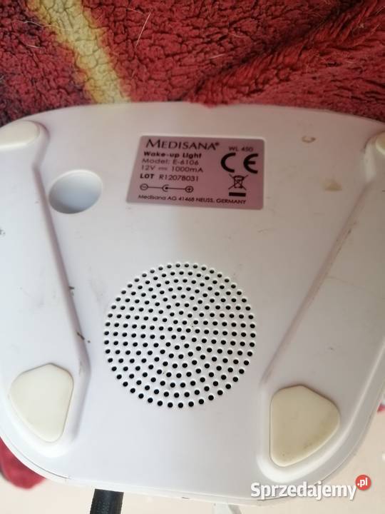 radio zegarek Medisana Budzik Świetlny Lampka Legnica