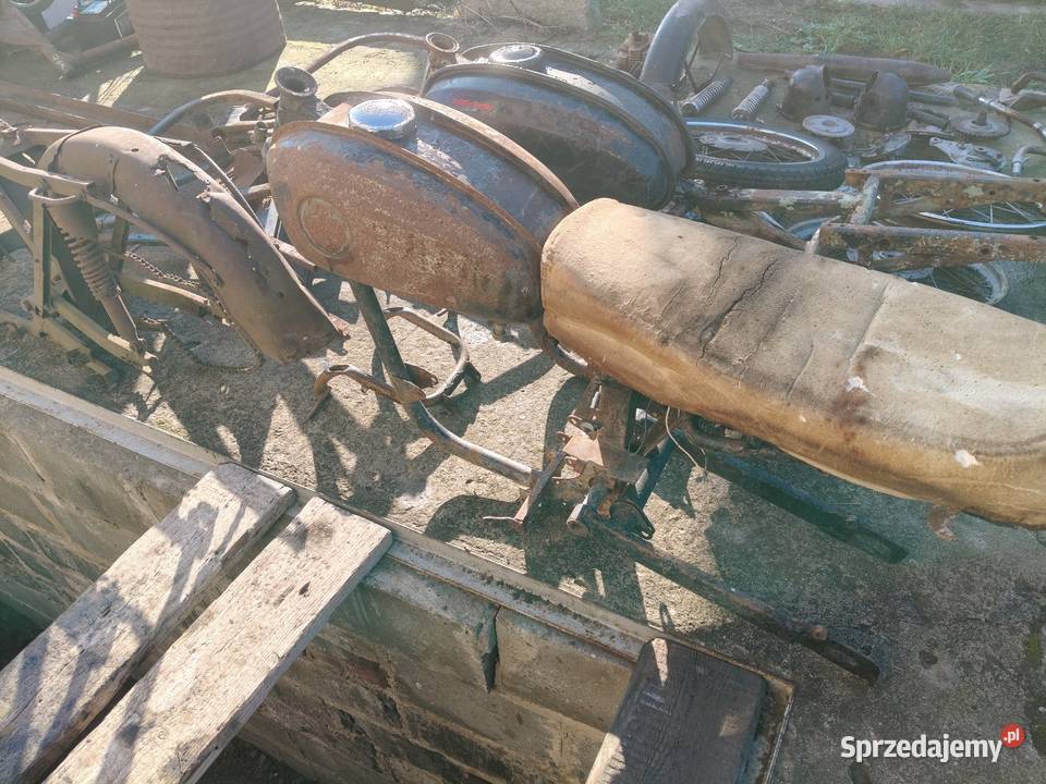 Pakiet części wsk rama wsk zbiornik wsk lubelskie Hrubieszów