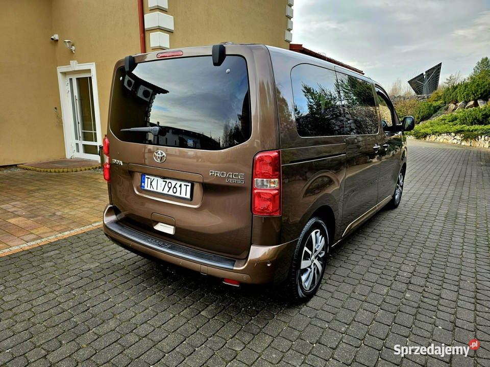 Toyota Proace Verso 20 D 177 Automat Bliss aluminiowe felgi Zagnańsk