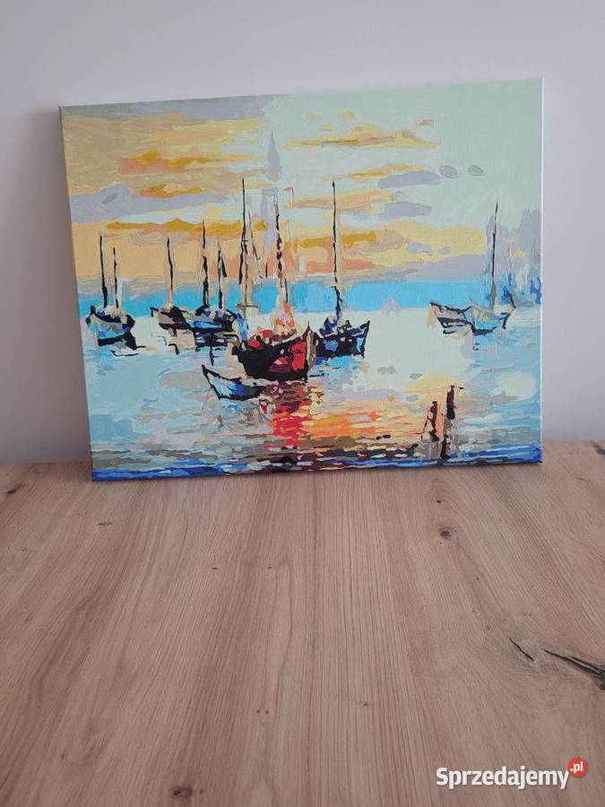 Sprzedam obraz malowany farbami Pozostałe Wrocław