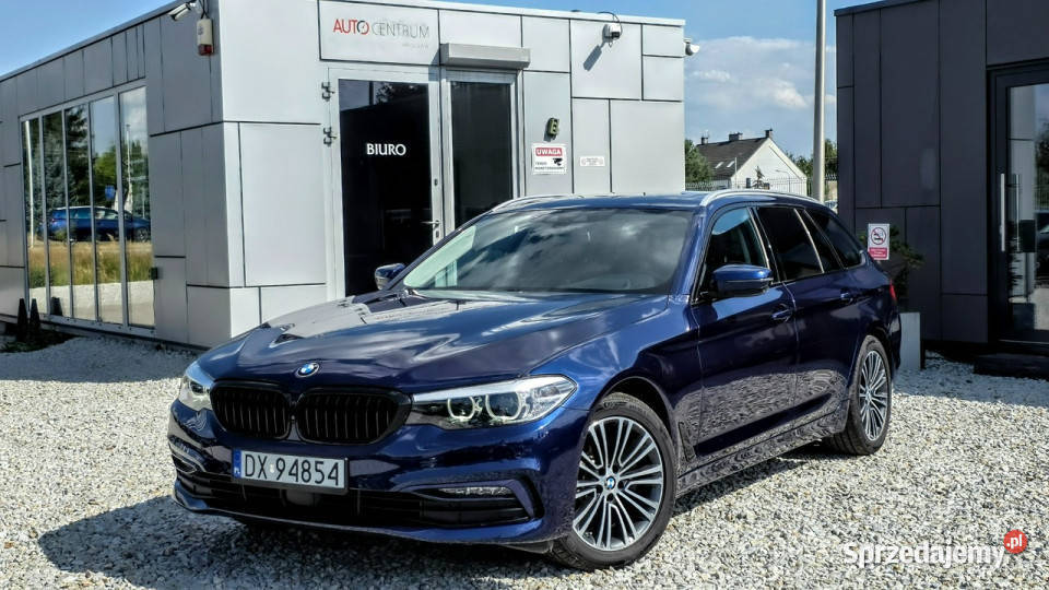 BMW 518 518D 150 mHEV 2020r Sport Line serwis system Start-Stop Wrocław sprzedam
