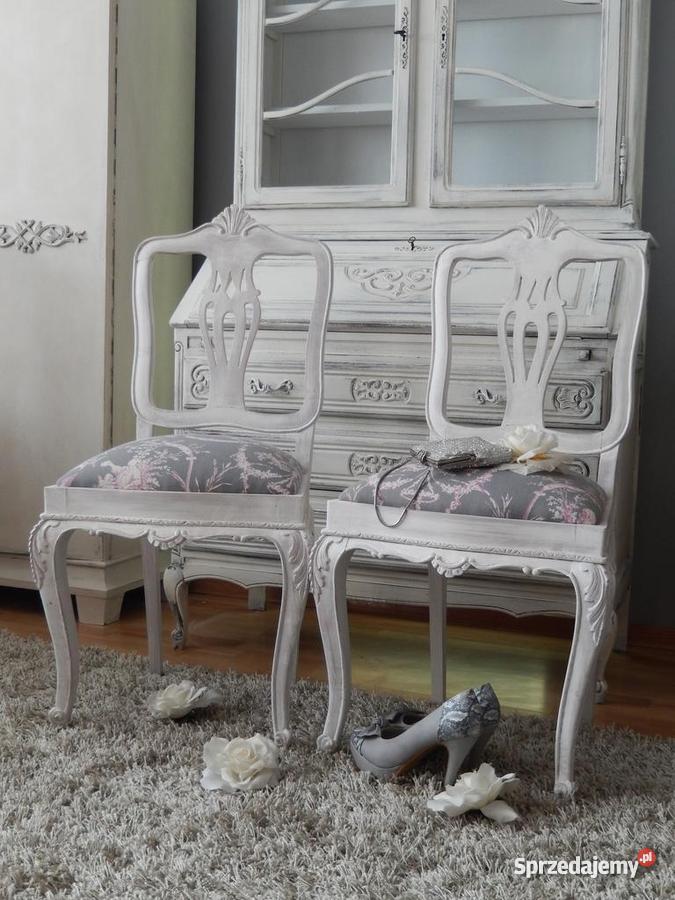 krzesło krzesła shabby chictoilescenki rodzajowe sprzedam