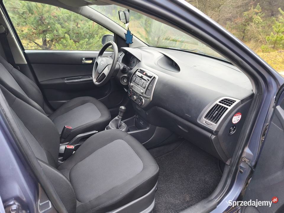 Hyundai i20 12 Benzyna 86 LED Klima 5 Drzwi z Kłobuck sprzedam
