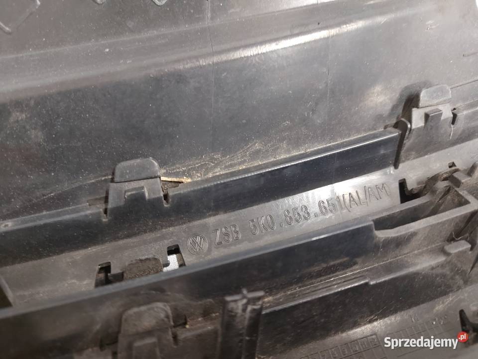 VW GOLF VI 09r grill atrapa 5K0853651 Kielce