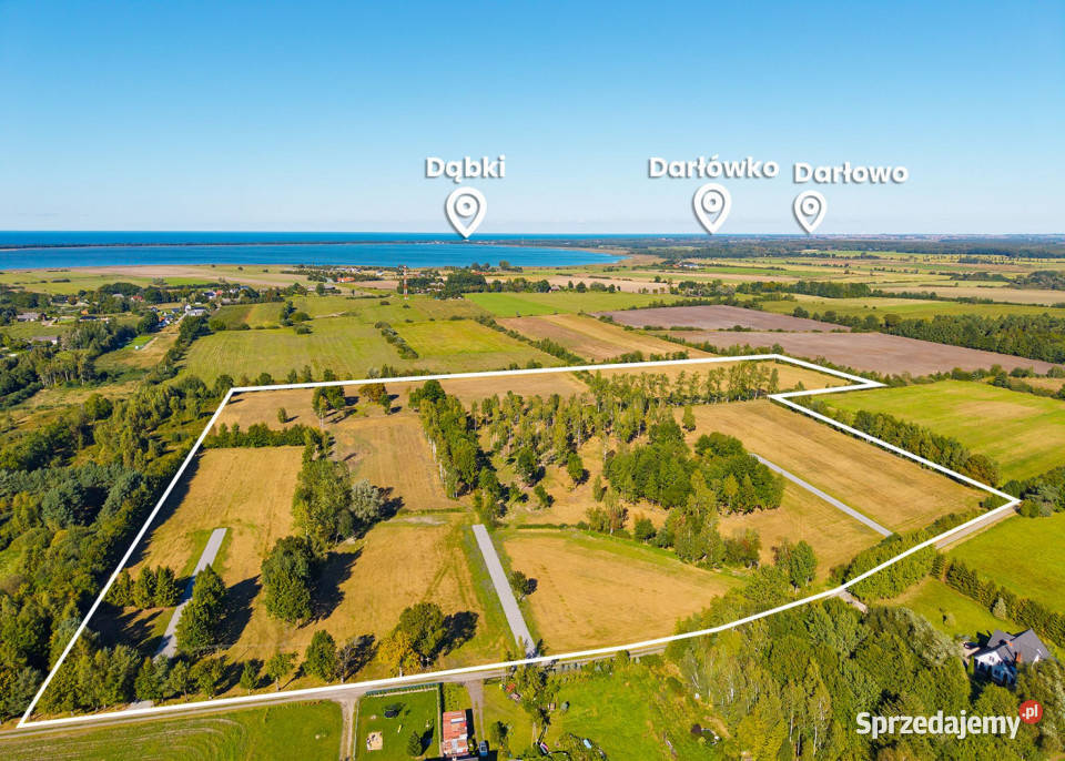 Działka budowlana 552m2 urokliwa i spokojna Nieruchomości Darłowo sprzedam