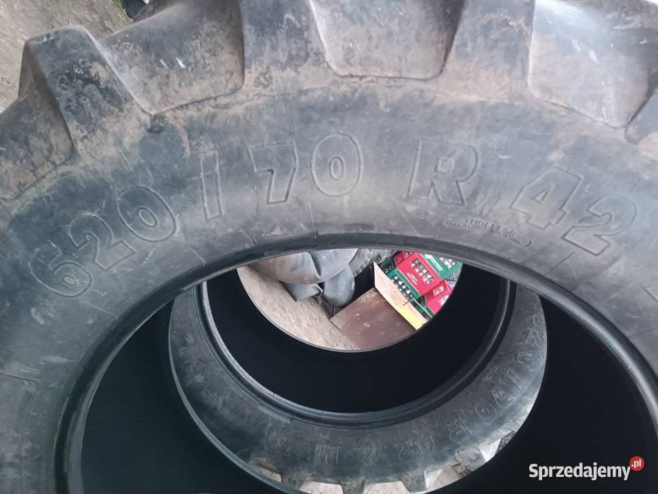 Opony 54065r30 i 62070r42 komplet wielkopolskie