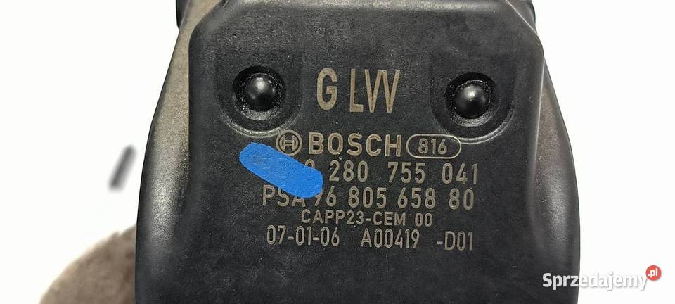 PEDAŁ CITROEN C4 0280755041 Pozostałe Lipno