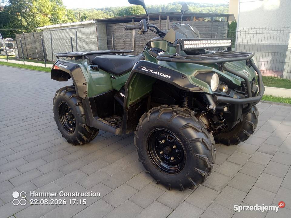 Can am Outlander 650 4x4 Idealny Stan 2023 automatyczna