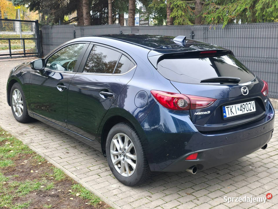Mazda 3 20 Benzyna Serwisowany Bogate elektrochrom. lusterka boczne świętokrzyskie Piekoszów