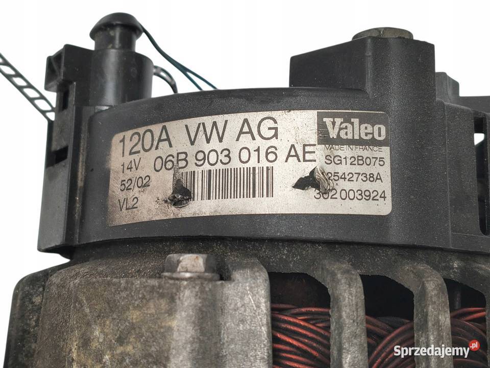 ALTERNATOR Audi A4 B6 B7 A6 C5 Passat B5 18T Chełm sprzedam