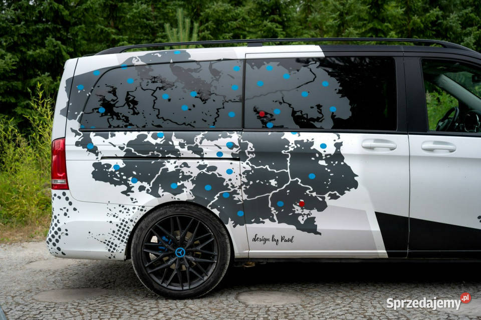 Mercedes klasa V MERCEDES BENZ V KLASA WHITE Ropczyce