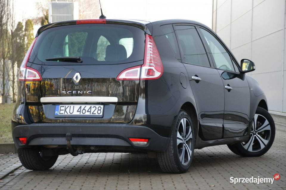Renault Scenic Czarny 20i 16V 140 BOSE Panorama szyberdach Kutno