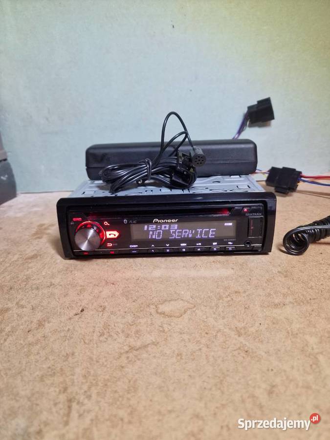 Radio samochodowe Pioneer DEHX5900BT Bluetooth mazowieckie Dzierzby Szlacheckie sprzedam