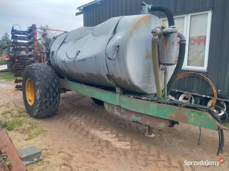 Beczkowóz uszkodzony aplikator pompa Beczkowozy Wąbrzeźno sprzedam