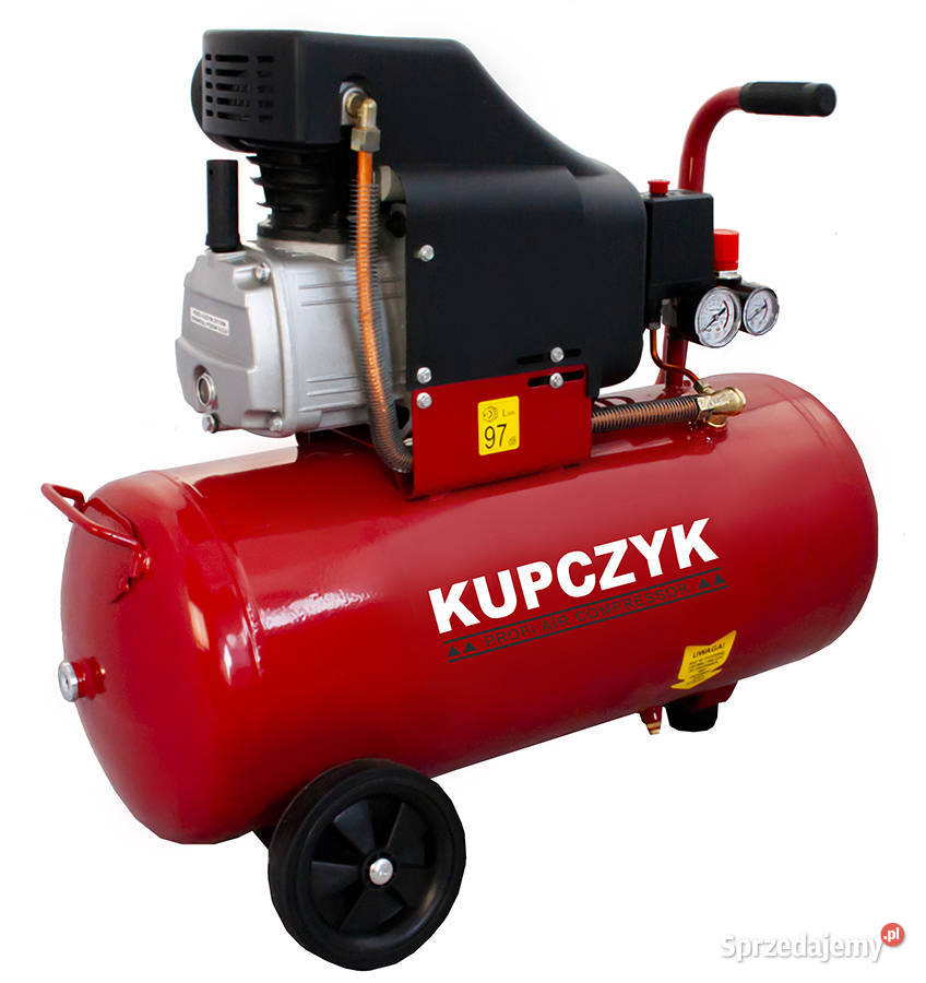 Kompresor Sprężarka 50L Kupczyk FLG50 zestaw mazowieckie Warka