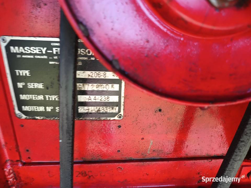 Massey Ferguson MF 206 kombajn zbożowy heder 25m